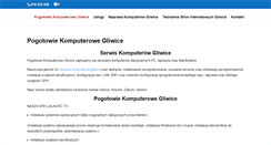 Desktop Screenshot of pogotowiekomputerowegliwice.pl